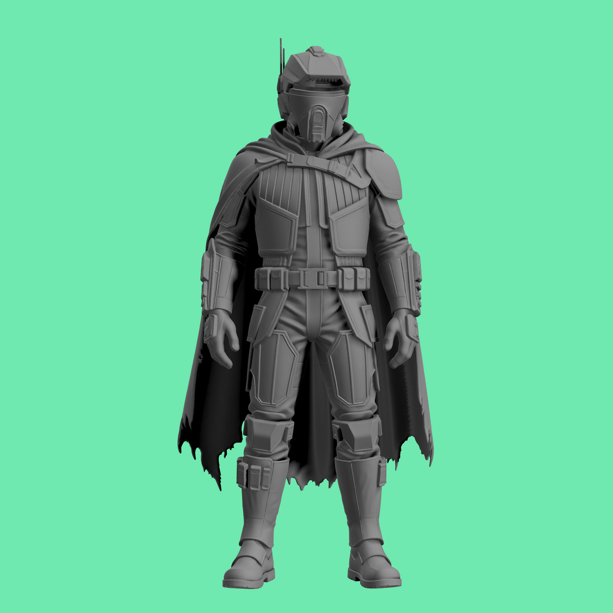 Shade - Galactic Racer - Pilot Statue