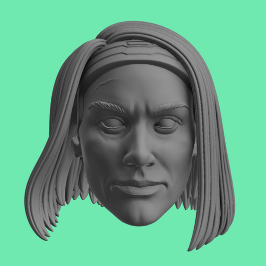 Bo Katan Realistic Head Sculpts