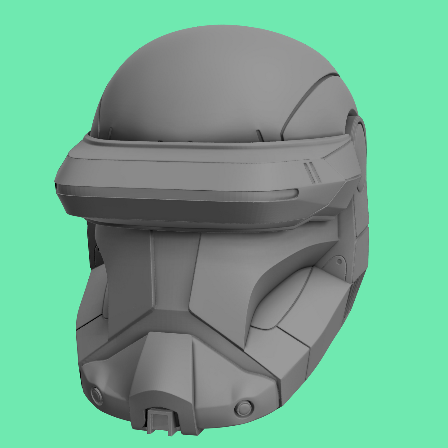 Commando Helmet With Binoculars