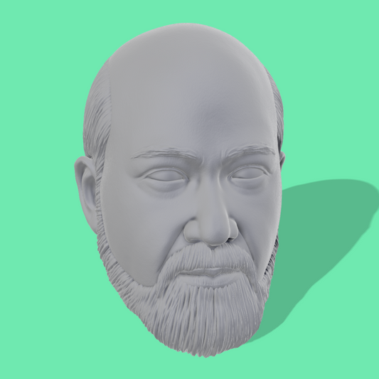 Captain Carson Teva Head Sculpt