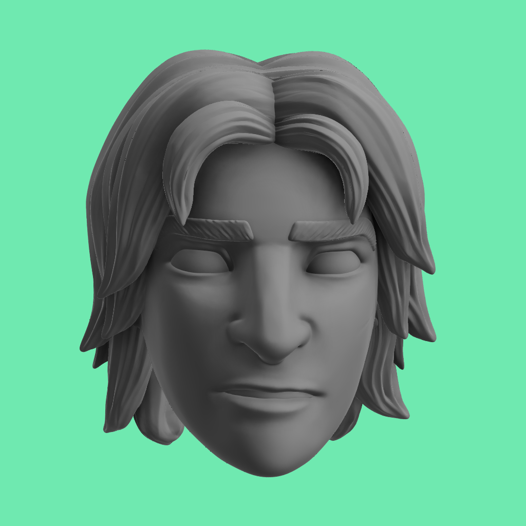Ezra Animated Head Sculpts