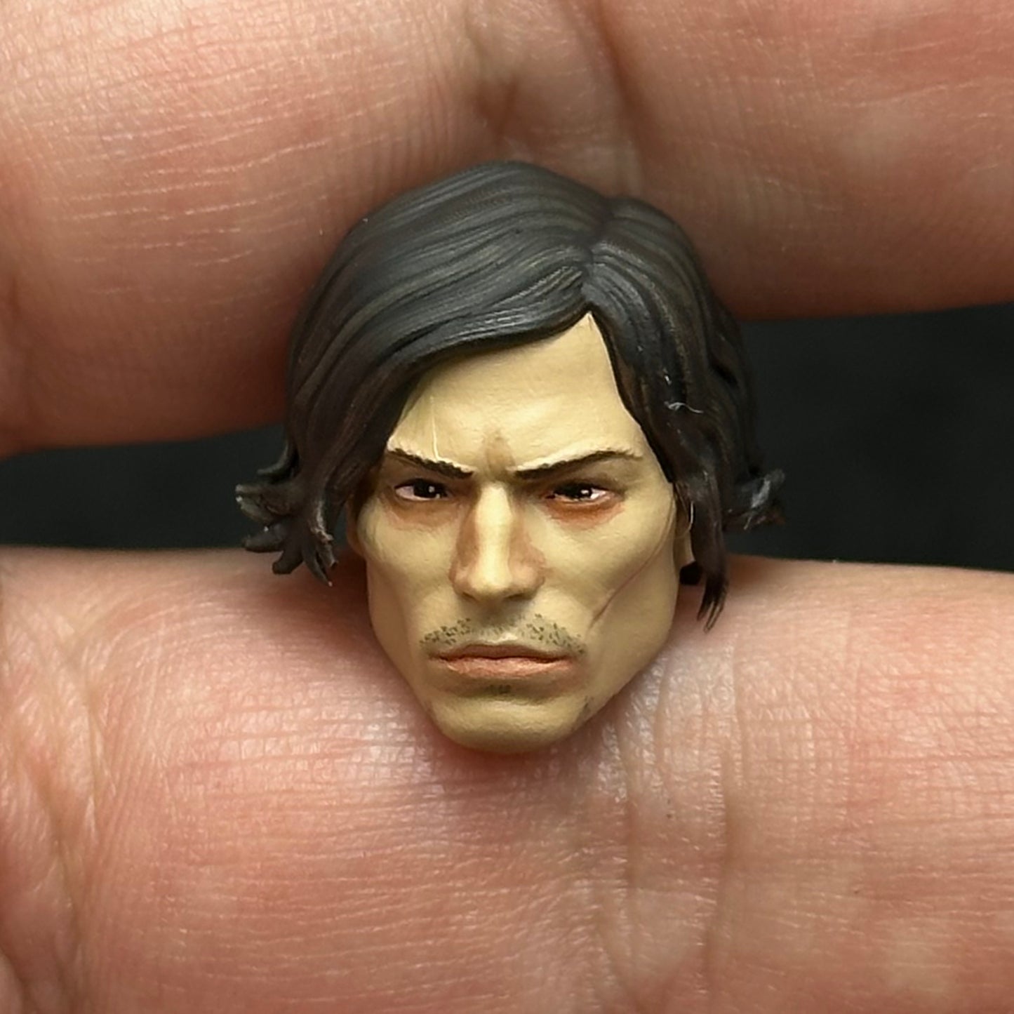 The Stranger (Qimir) Head Sculpt
