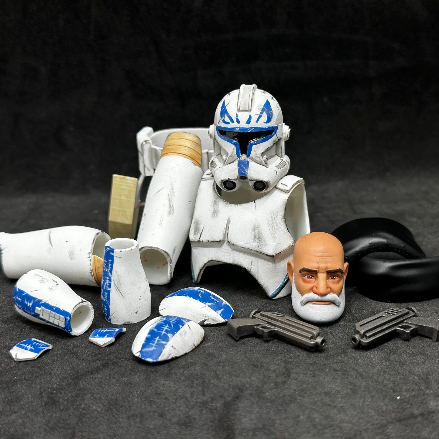 Animated Old Man Captain Rex