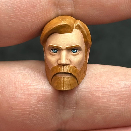 Obi-Wan Clone Wars Head Sculpt