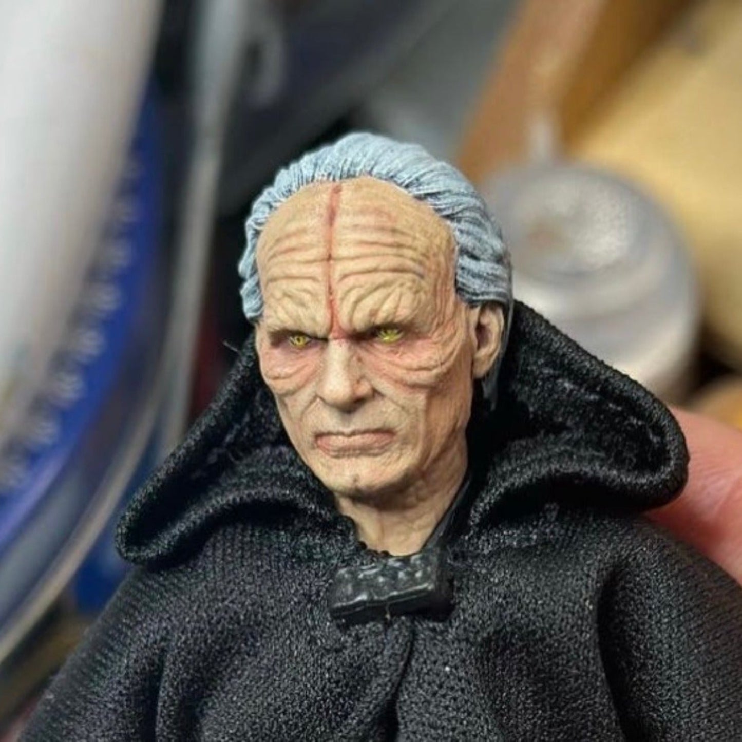 Emperor Palpatine Head Sculpt
