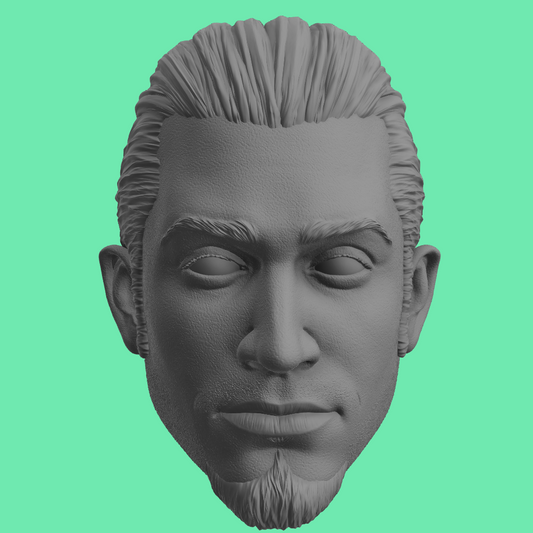Kanan Jarrus Realistic Head sculpts
