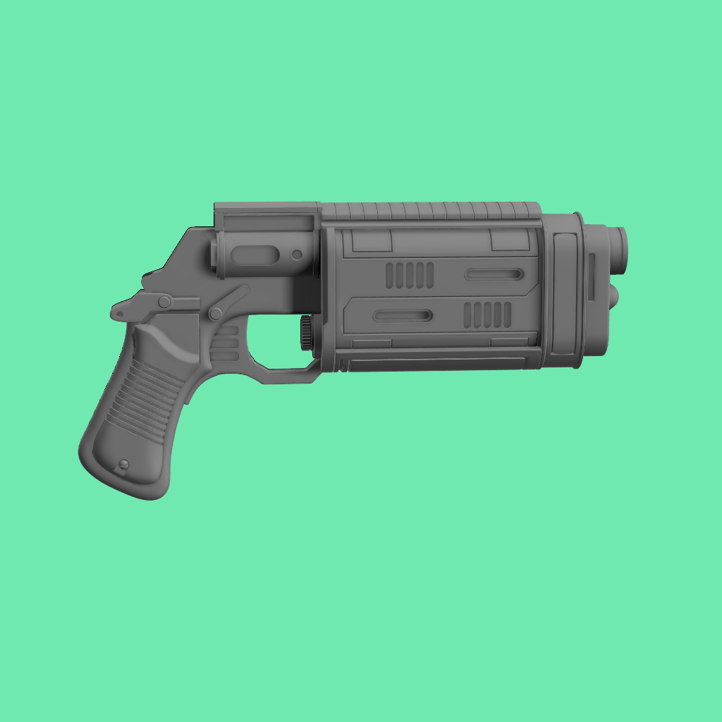 Cassian's MW-20 Bryar Pistol Blaster
