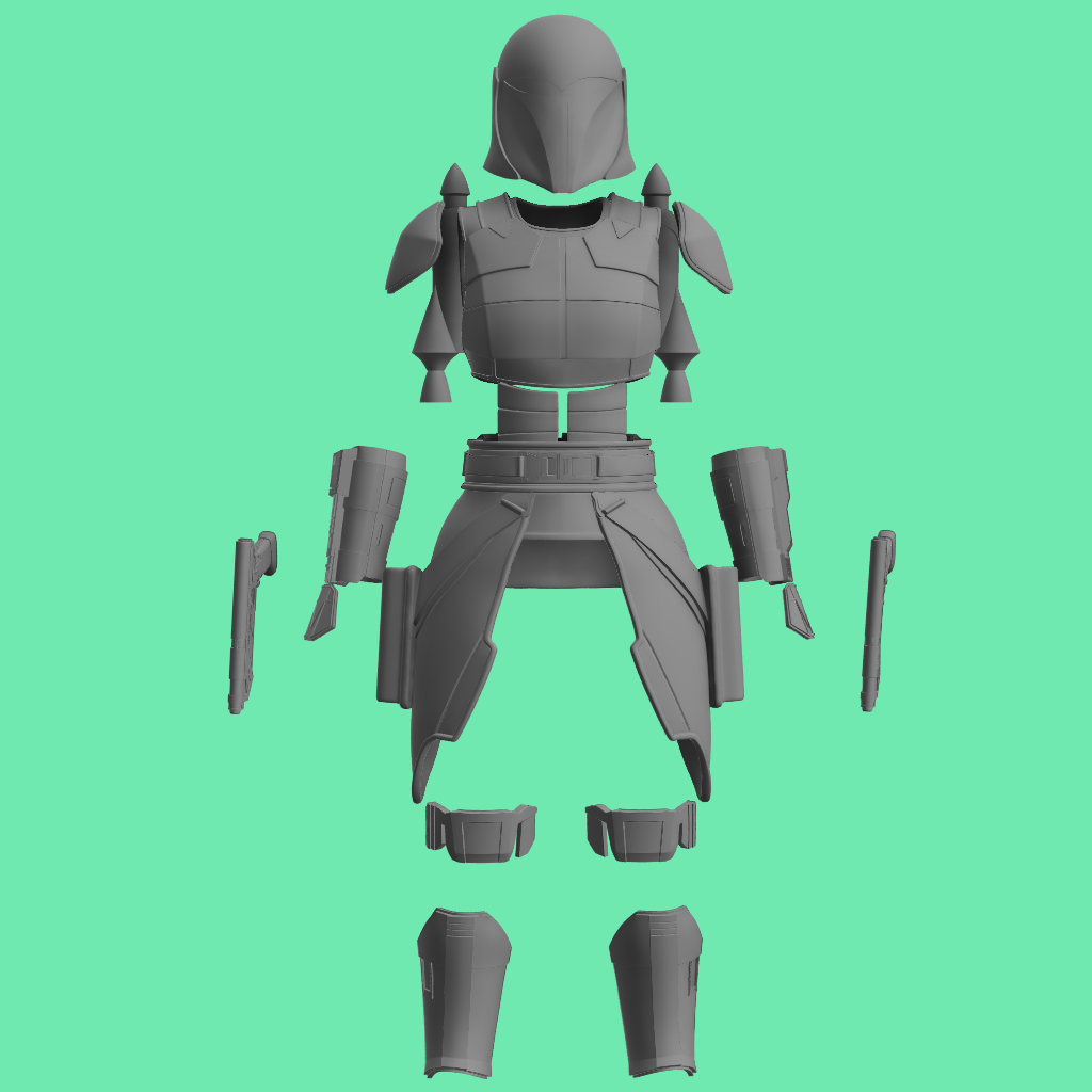 Mandalorian Super Commando Female