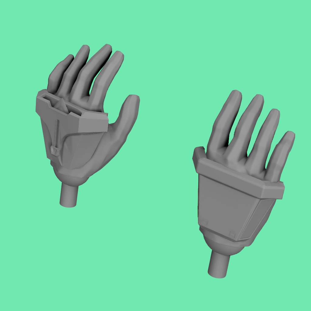 Clone Commando Hands