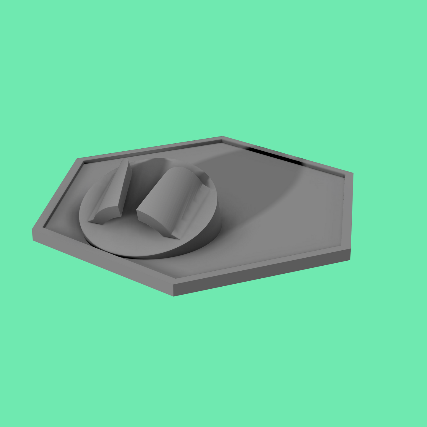 Hex Solution Figure Stands