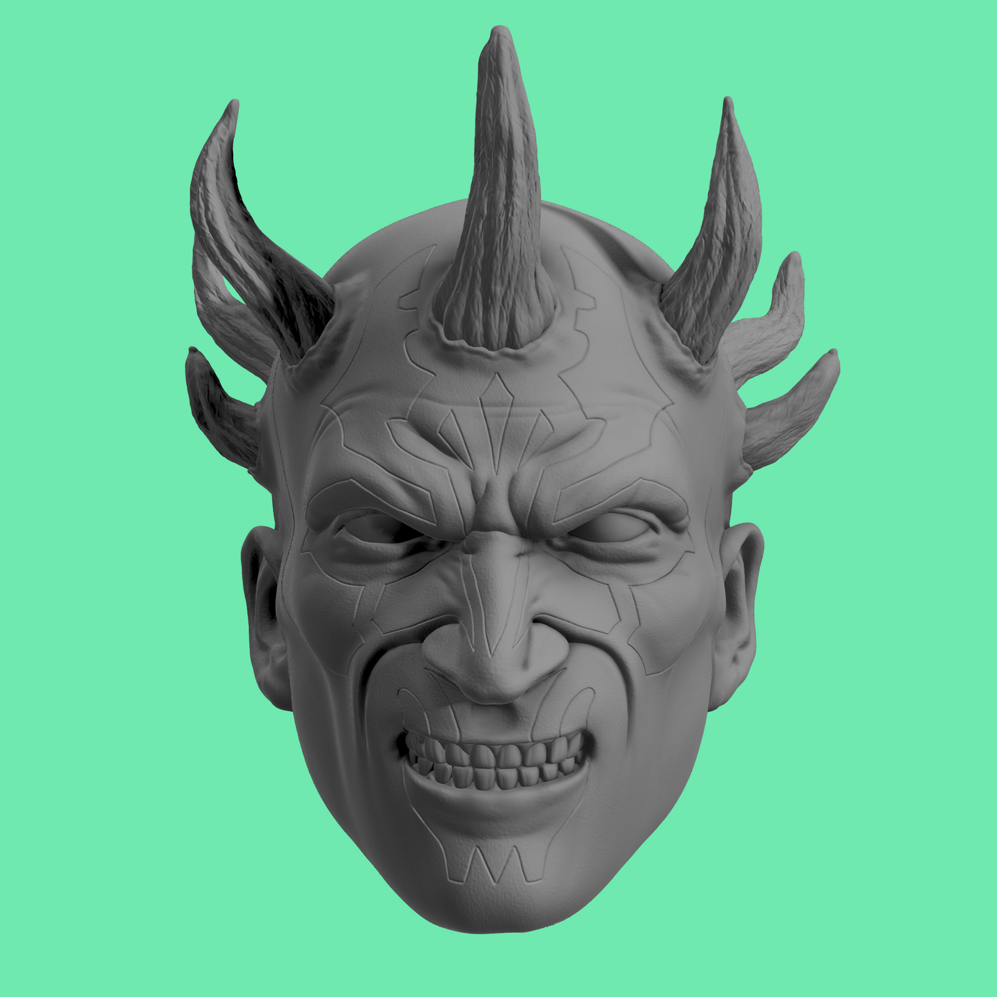 Savage Opress Head Sculpts