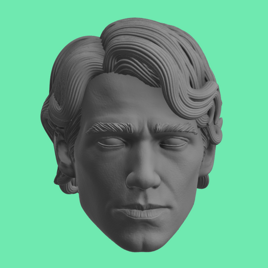 Anakin Realistic Clone Wars Head Sculpt