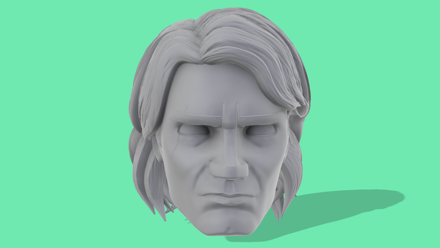 Animated Anakin Skywalker TOTJ