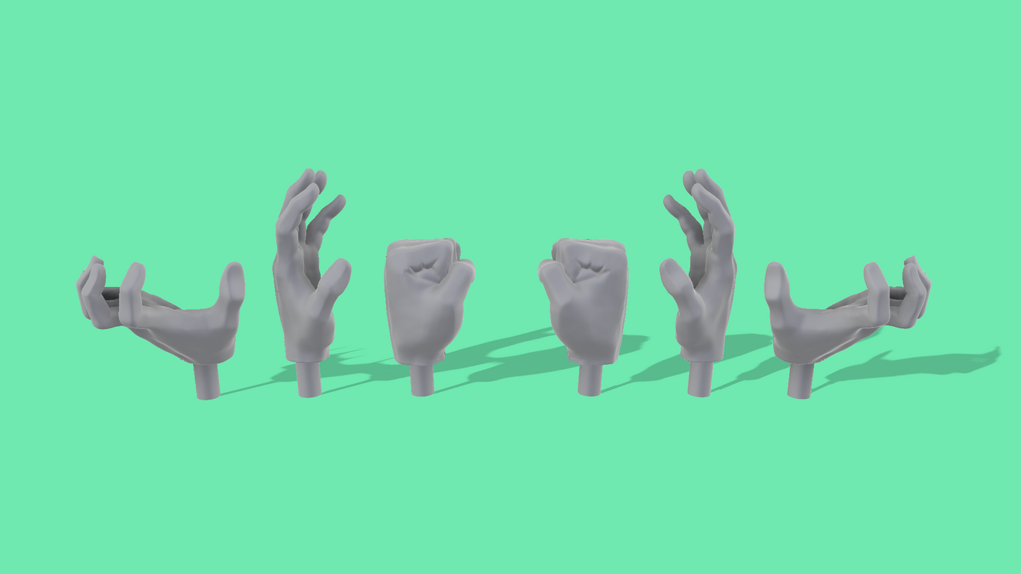 Aurra Sing Female Hands
