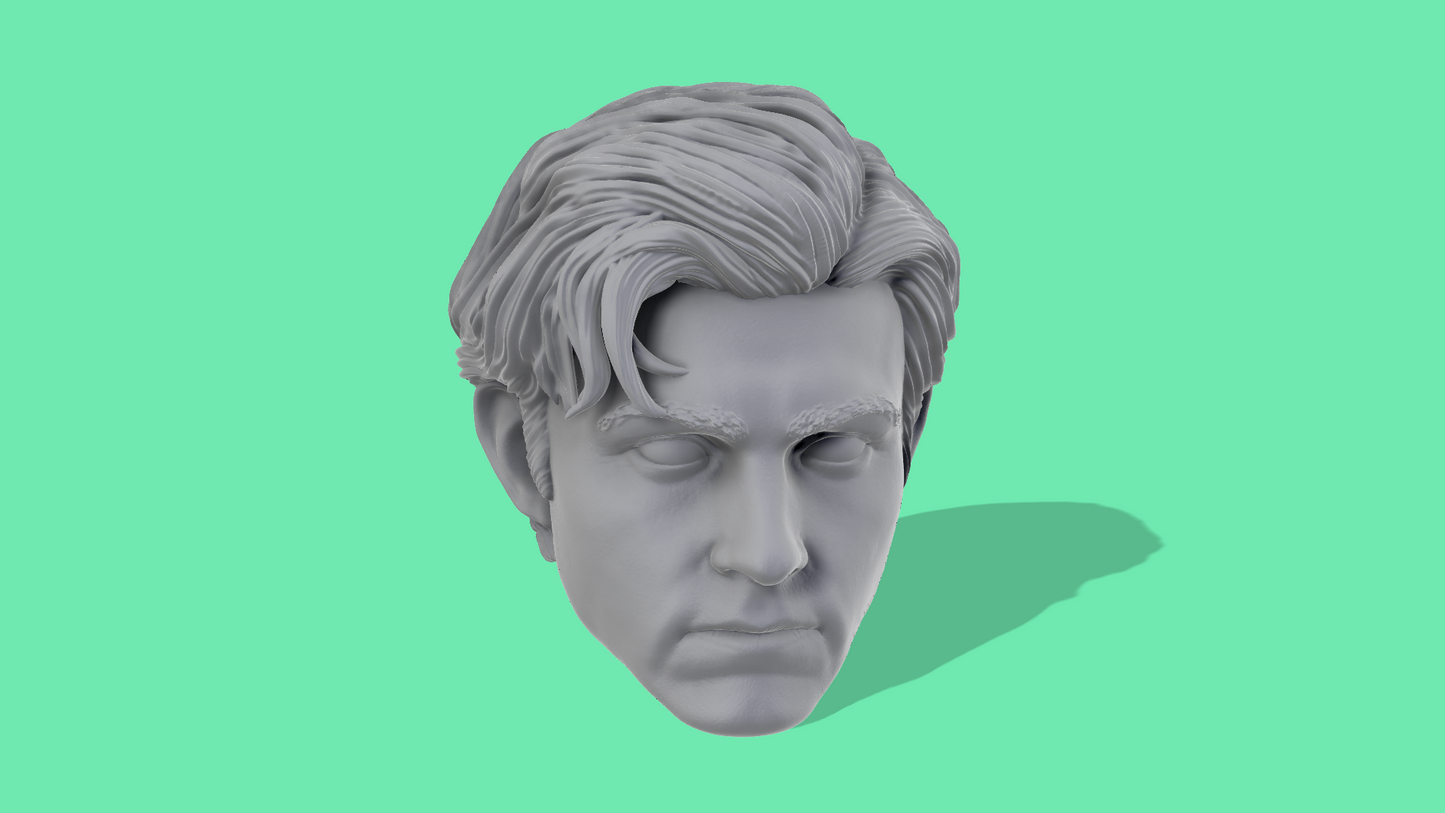 Tom Holland Head Sculpt