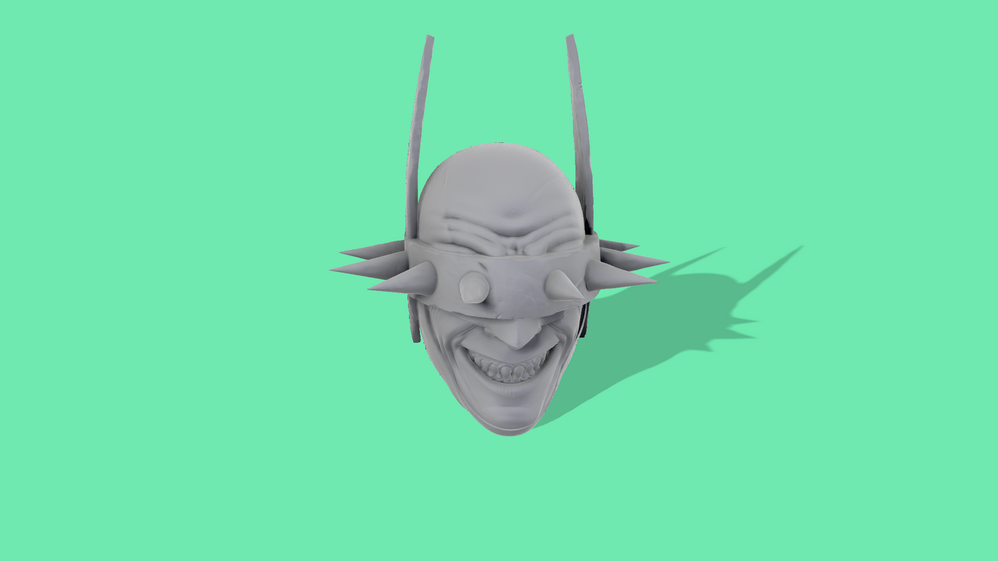 Batman Who Laughs Head Sculpt