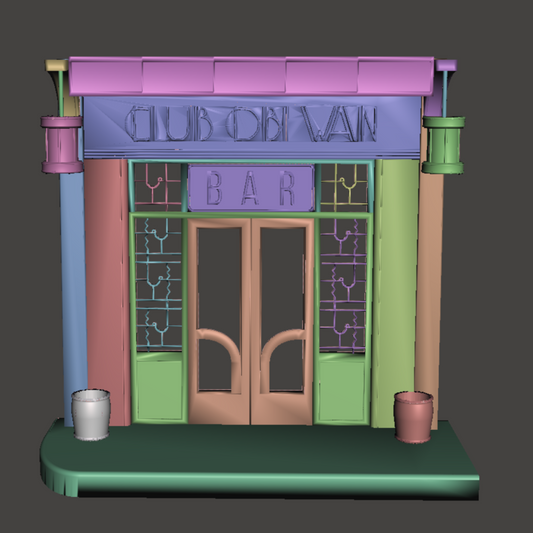 Club Obi Wan Diorama