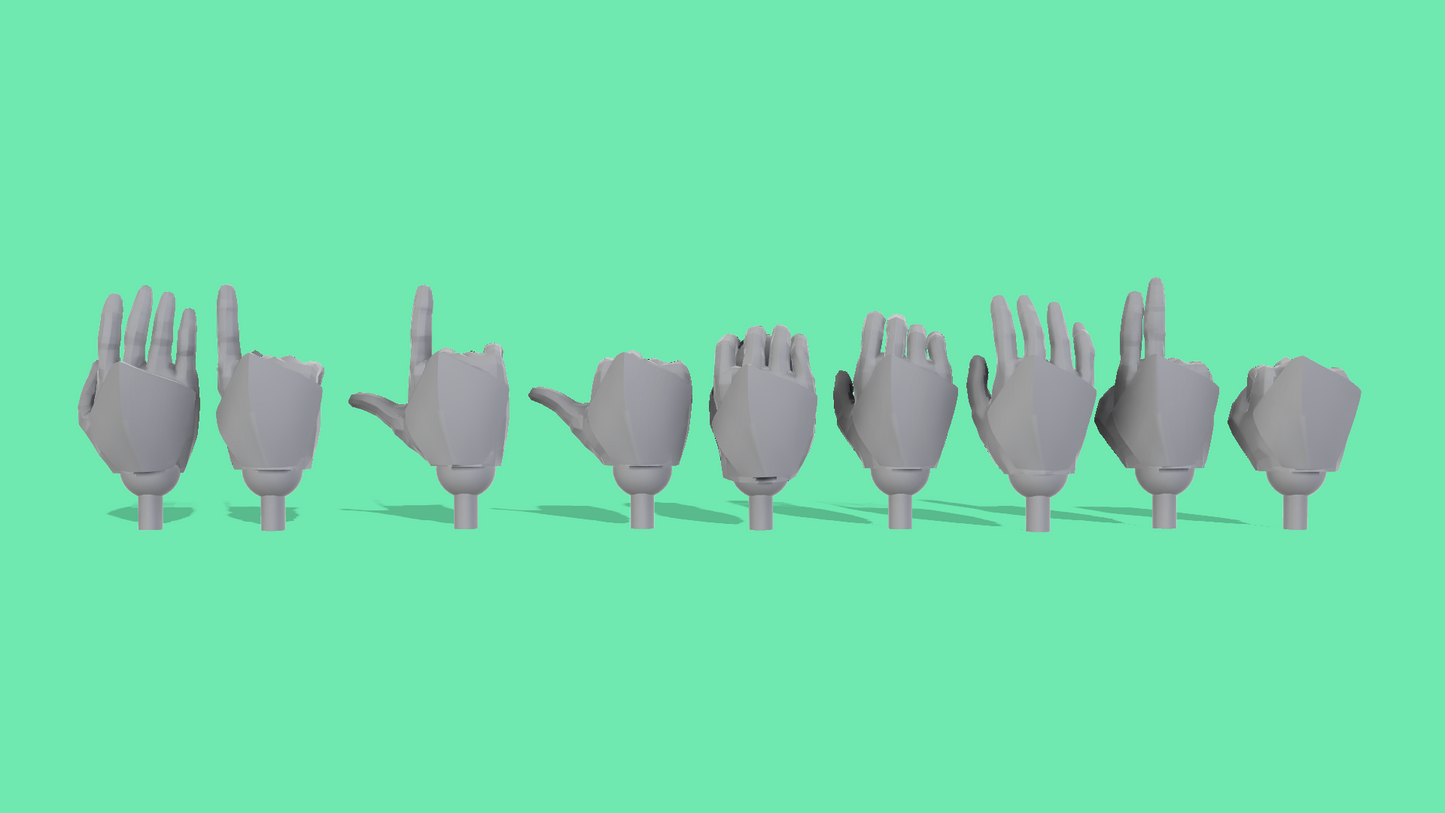 Clone Commander Hands