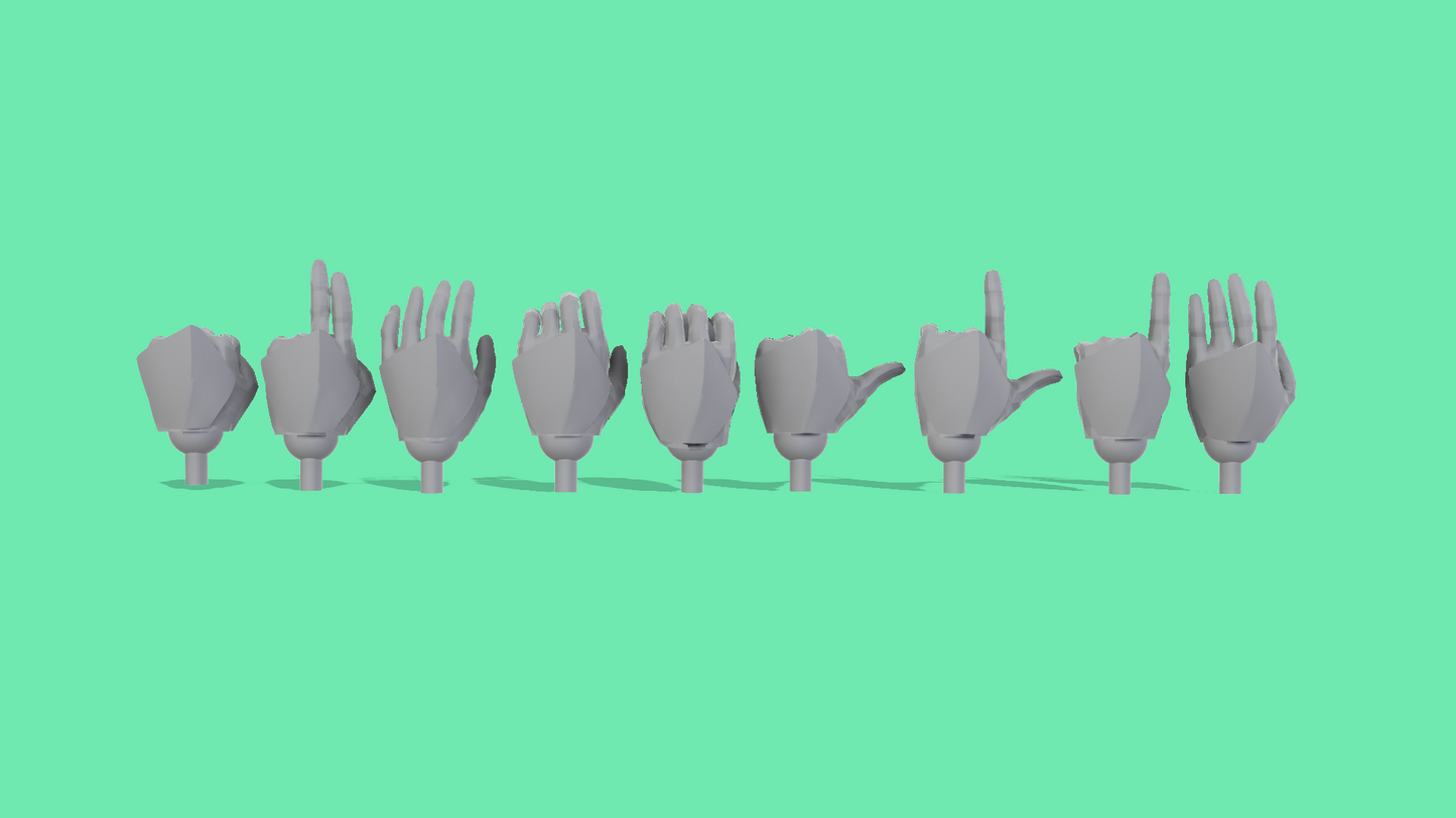 Clone Commander Hands