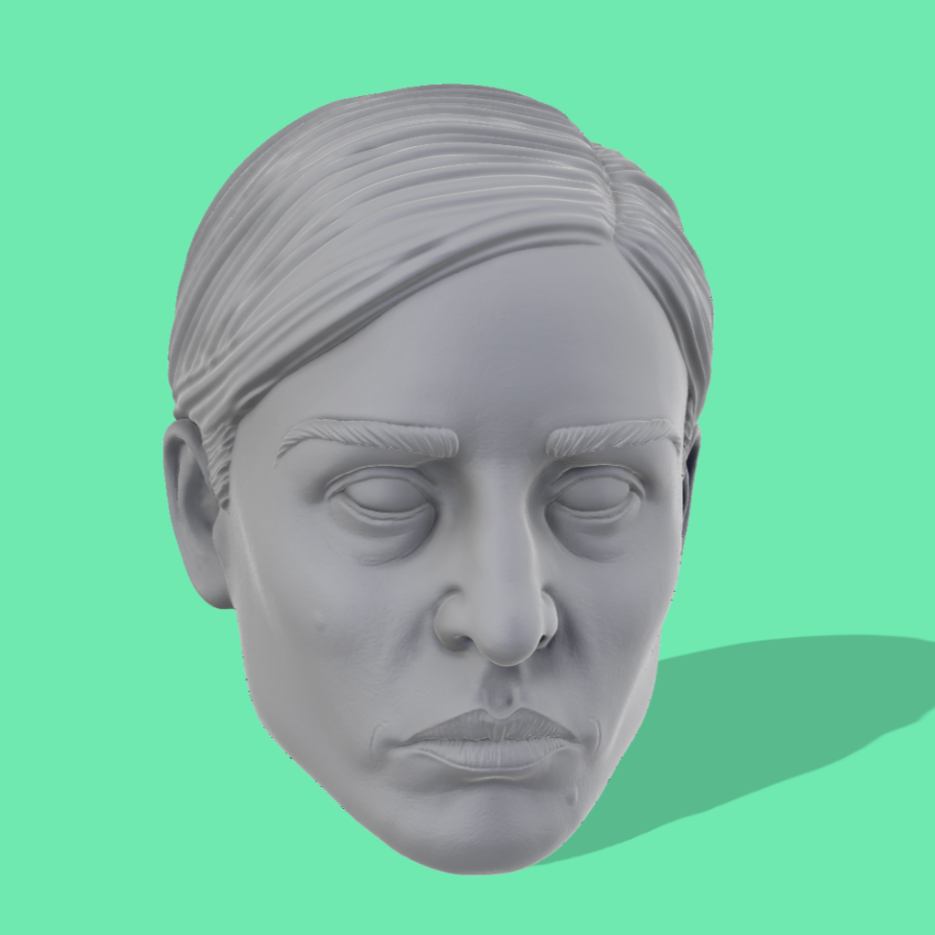 Dedra Meero Head Sculpt