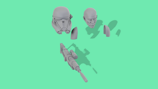 Imperial Crosshair Death Trooper 6"