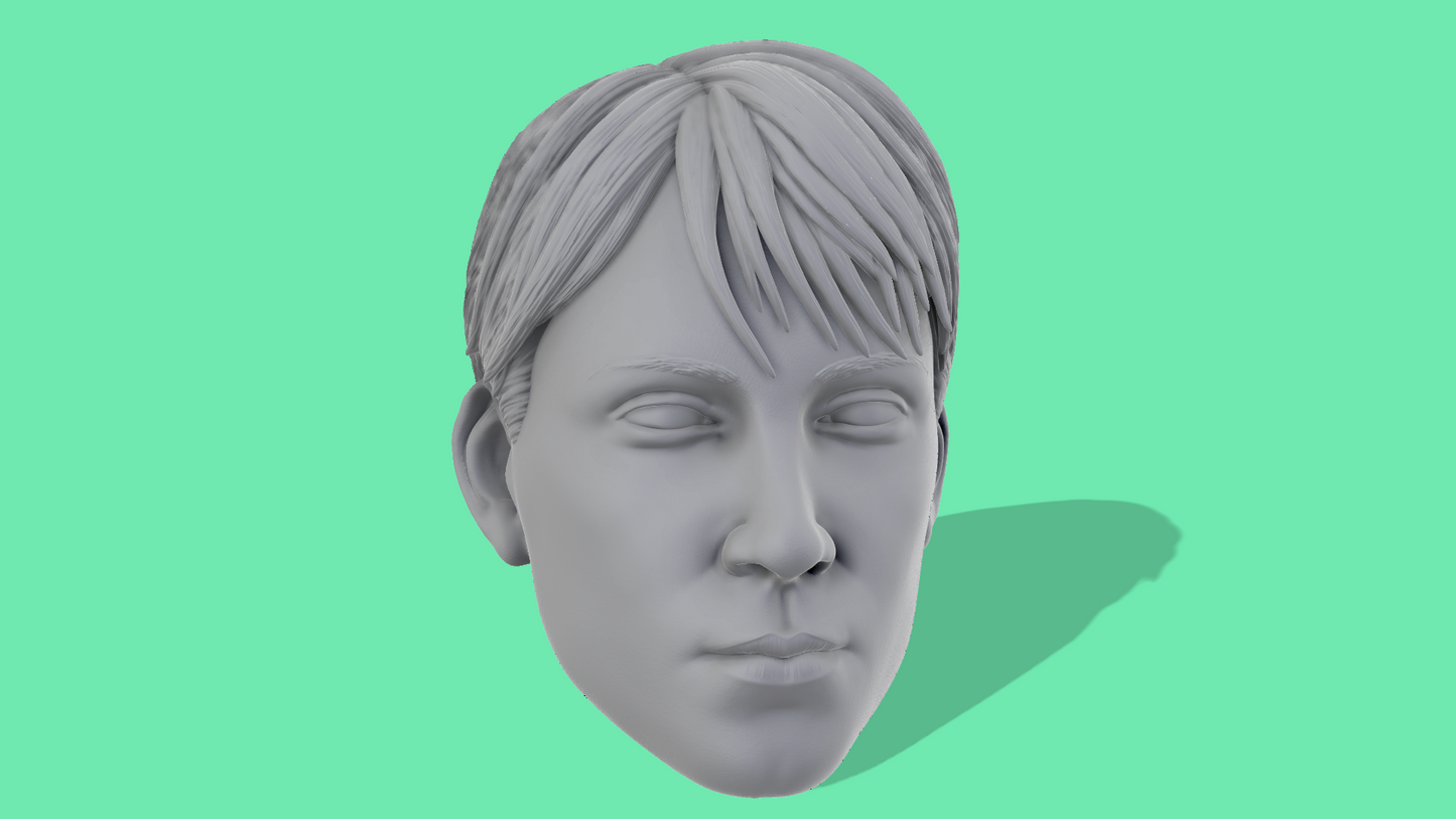 Faora Head Sculpt