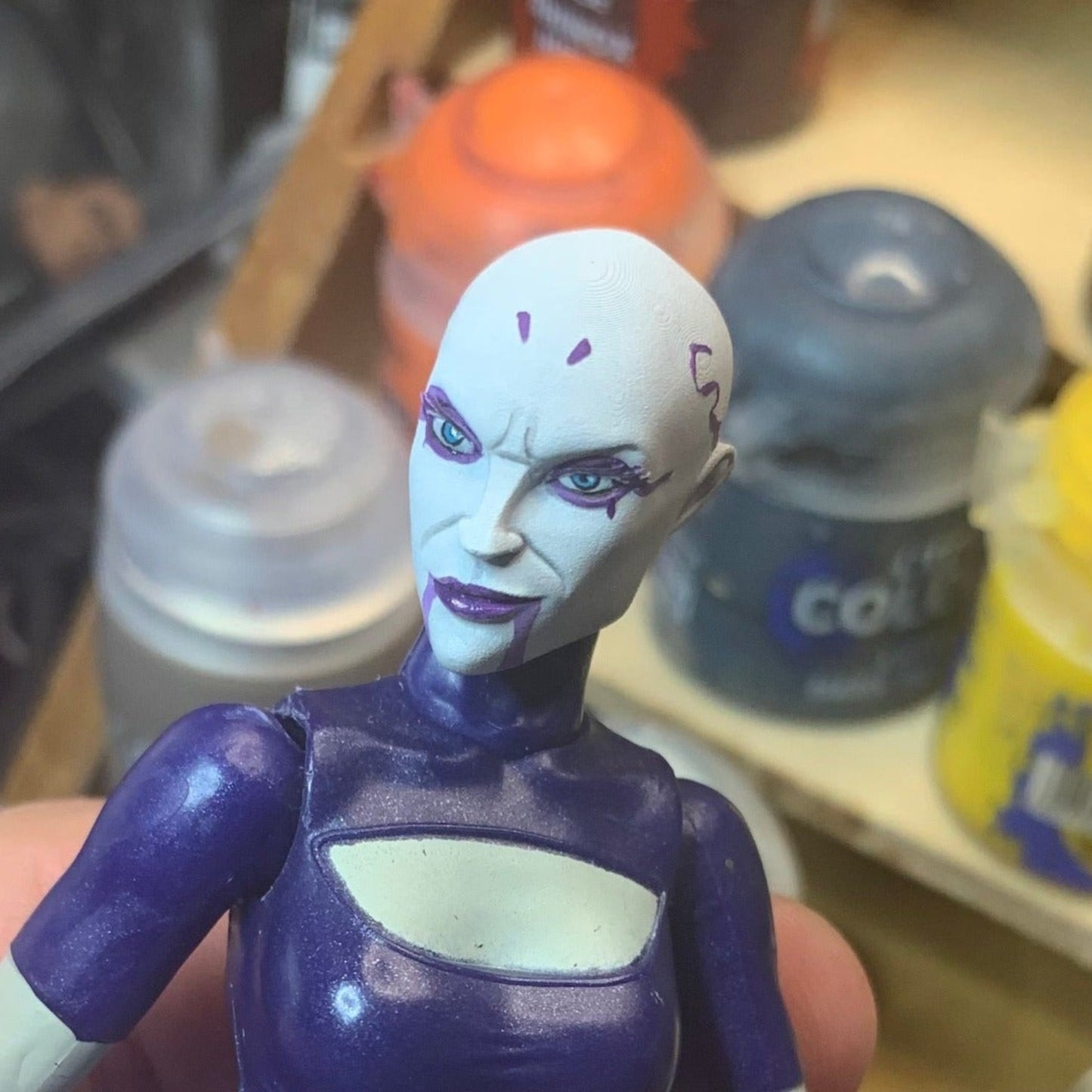 Asajj Ventress Head Sculpts