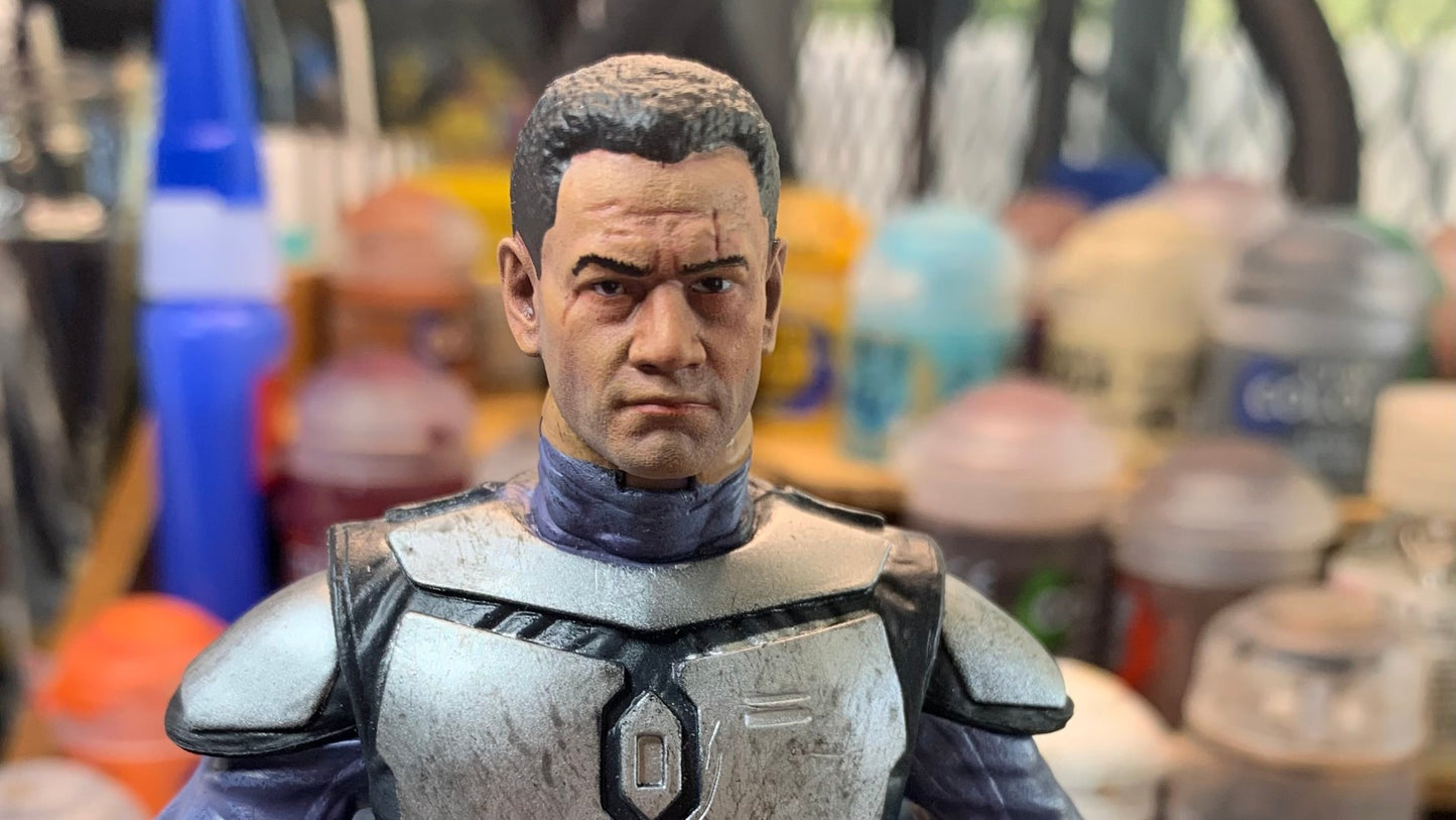 Jango Fett Head Sculpt