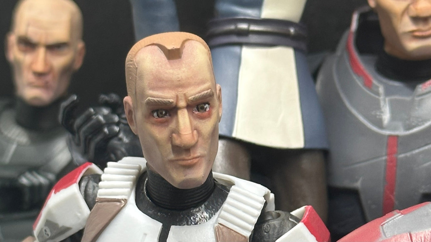 Bad Batch Head Sculpts