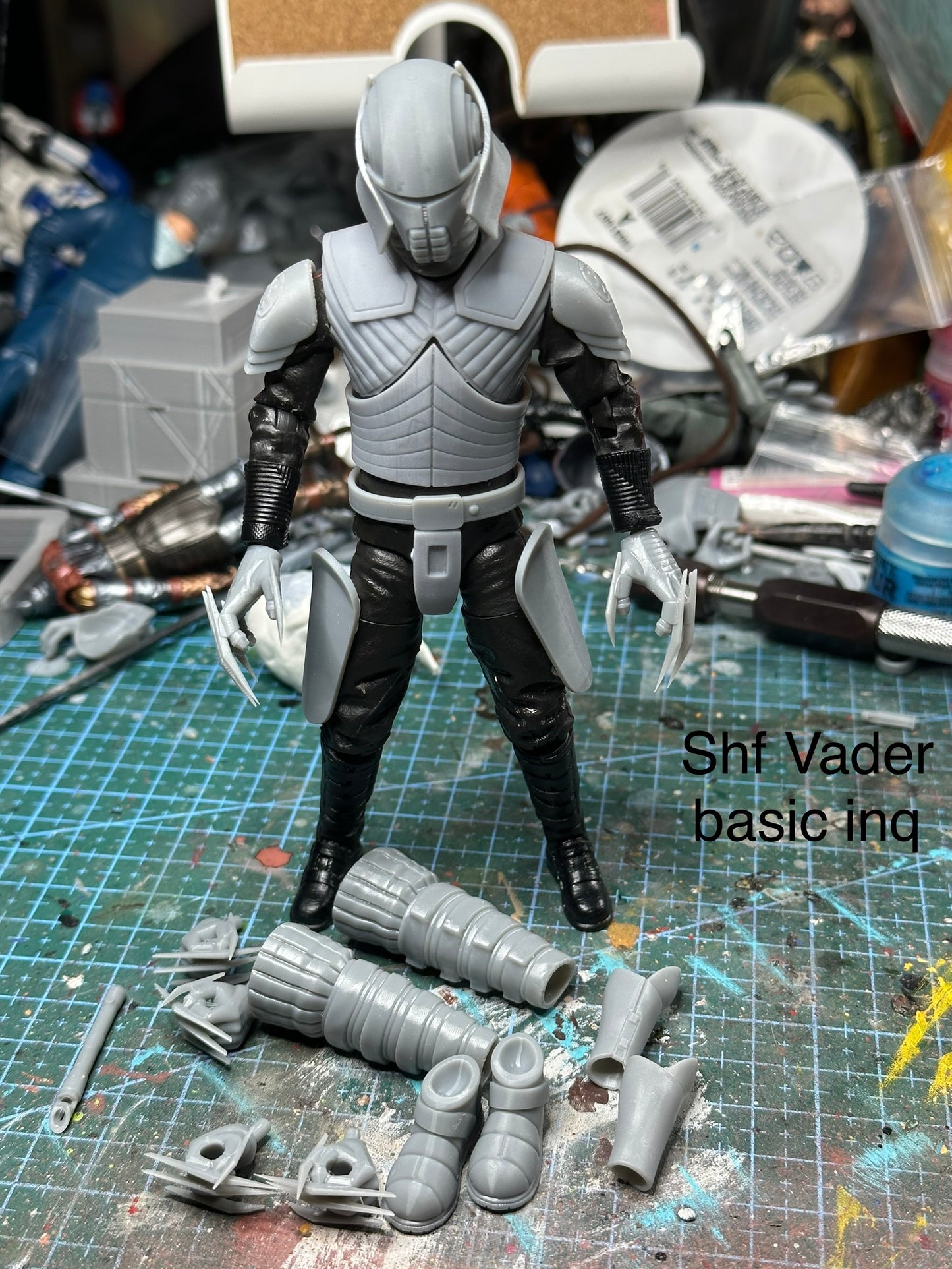 Inquisitor Starkiller Kitbash