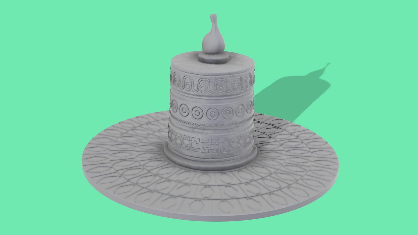 Indiana Jones Idol Stand