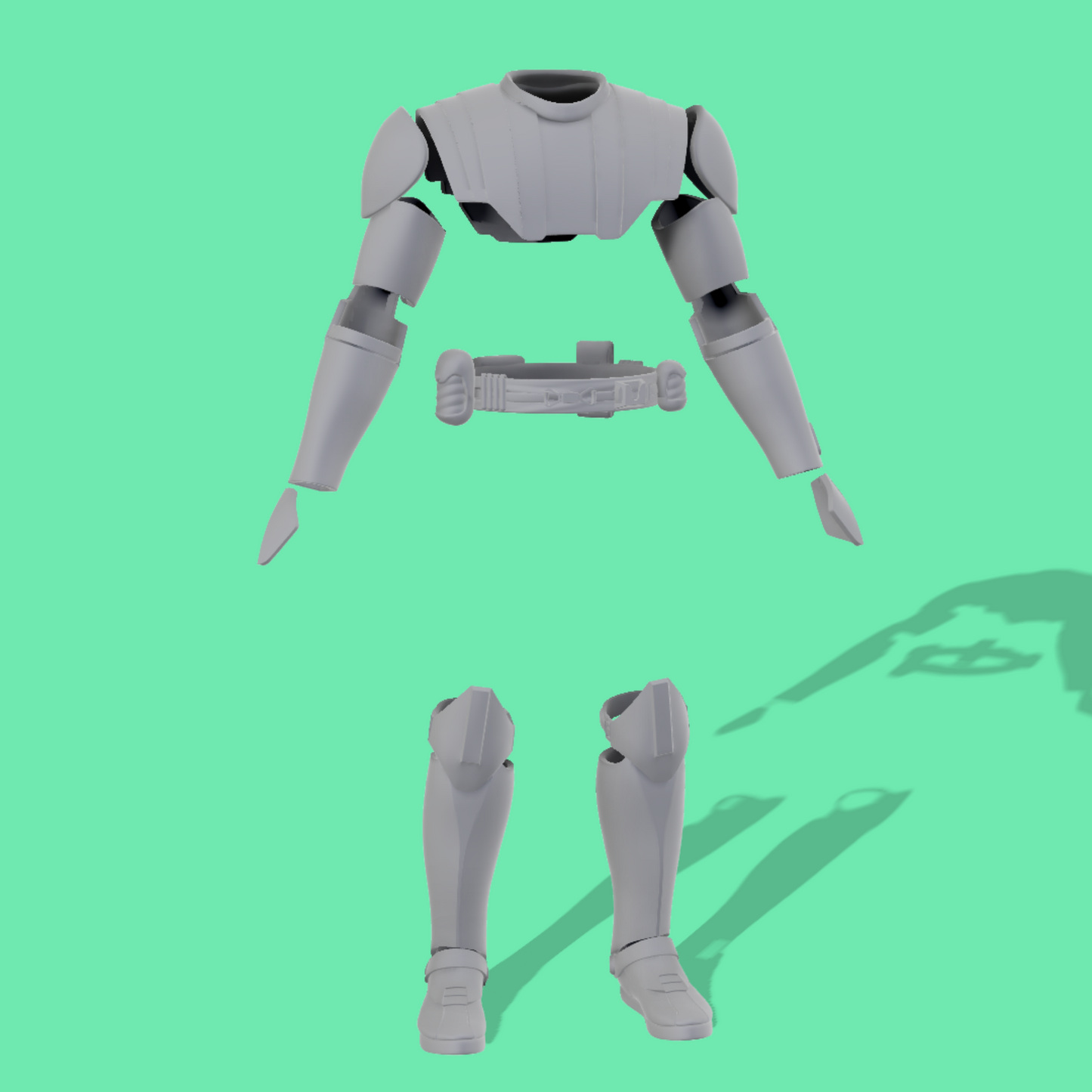 Qui-Gon Jinn Jedi Armor