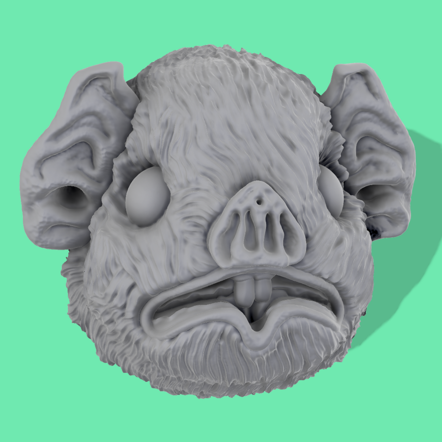 Kabe Bat Head Sculpt