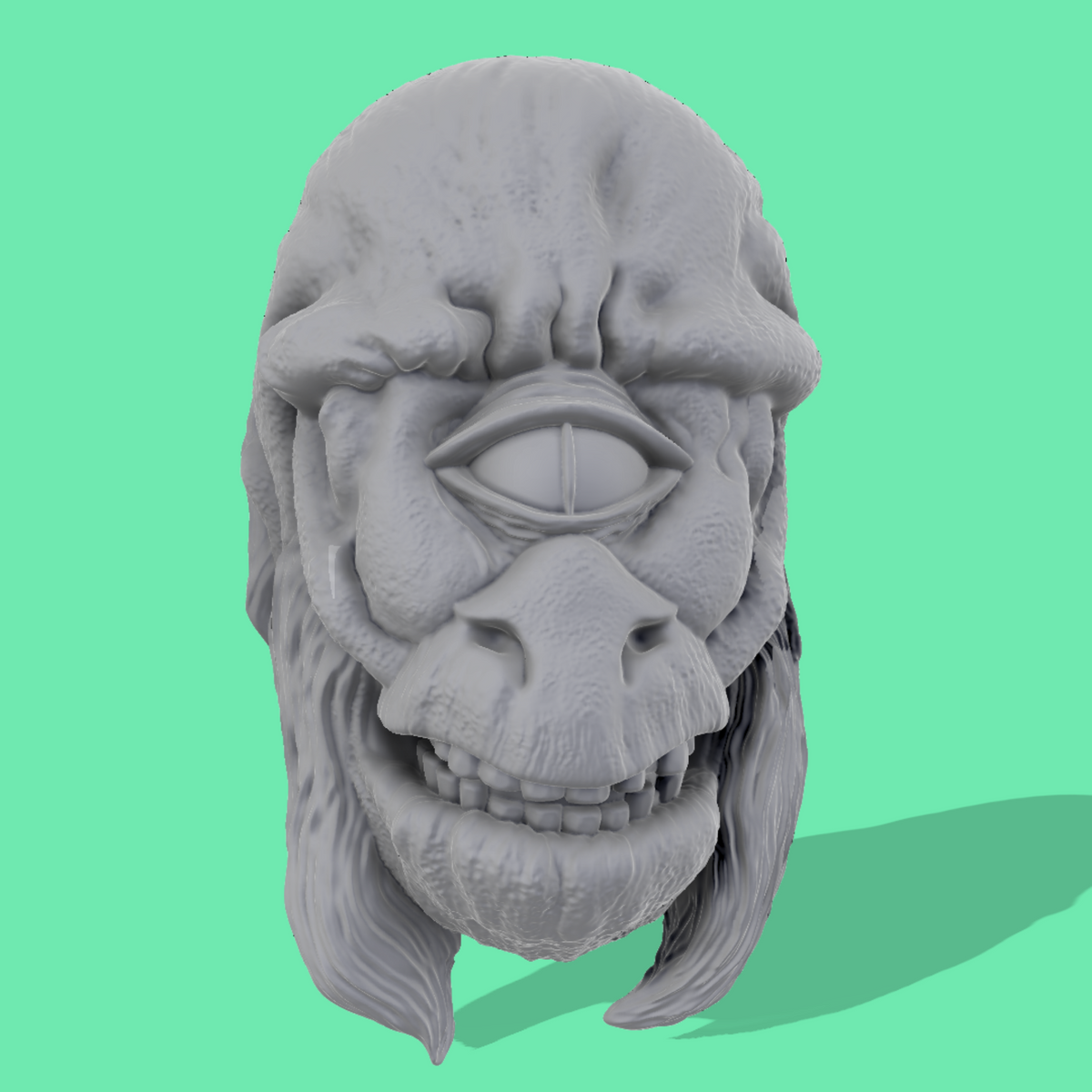 Myo Cyclops Head Sculpt