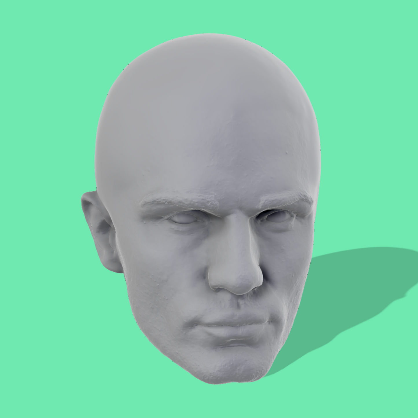 Starkiller Head Sculpts