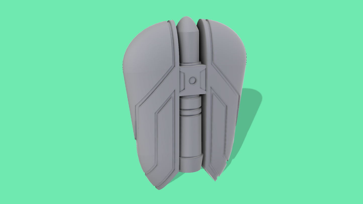 Female Mandalorian 6"
