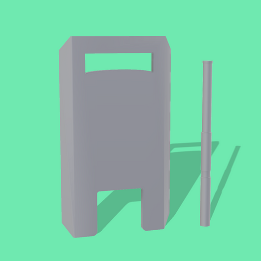 Ferrix Andor Shields with Baton
