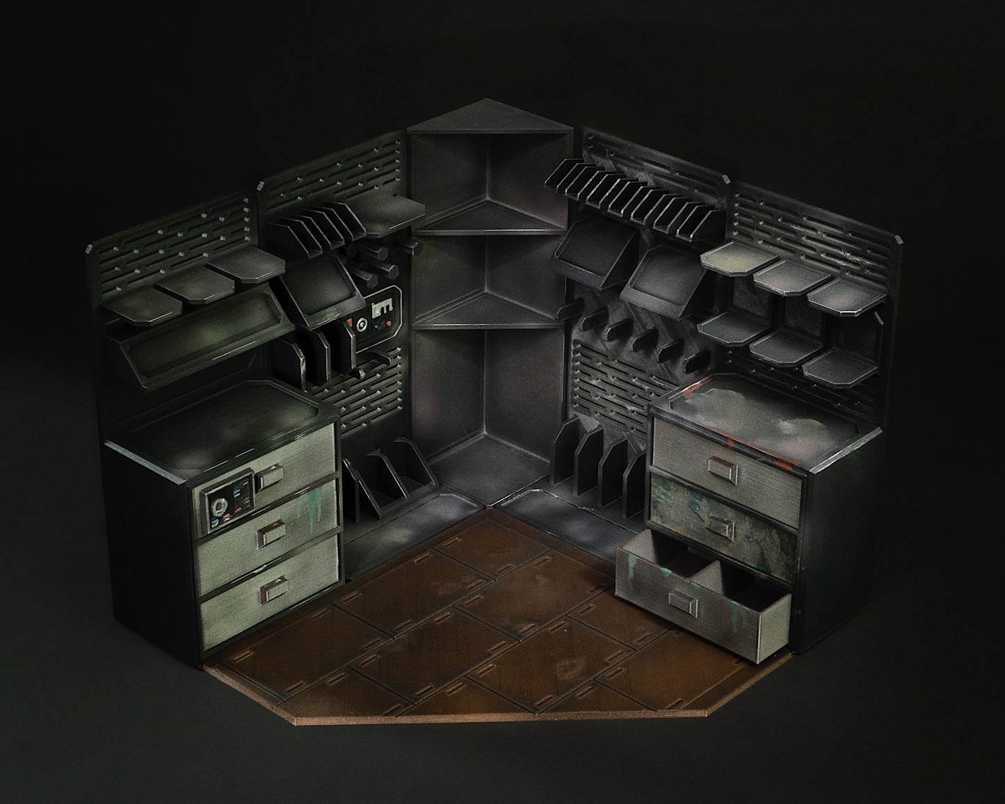 Storage Room Weapons Rack