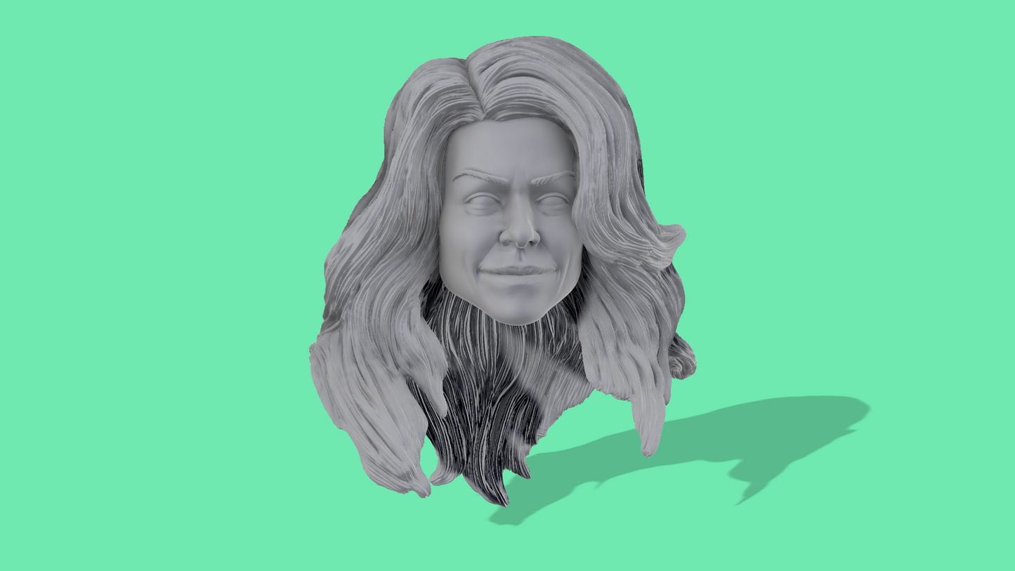 She-Hulk Head Sculpt