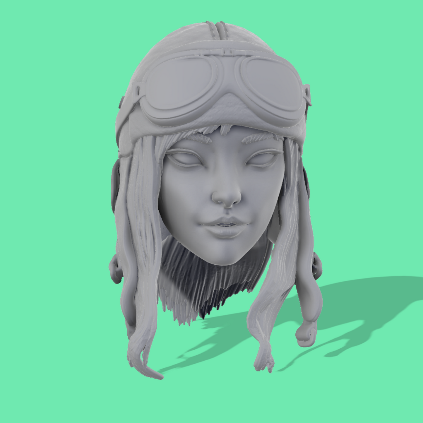 Doctor Aphra Head Sculpt