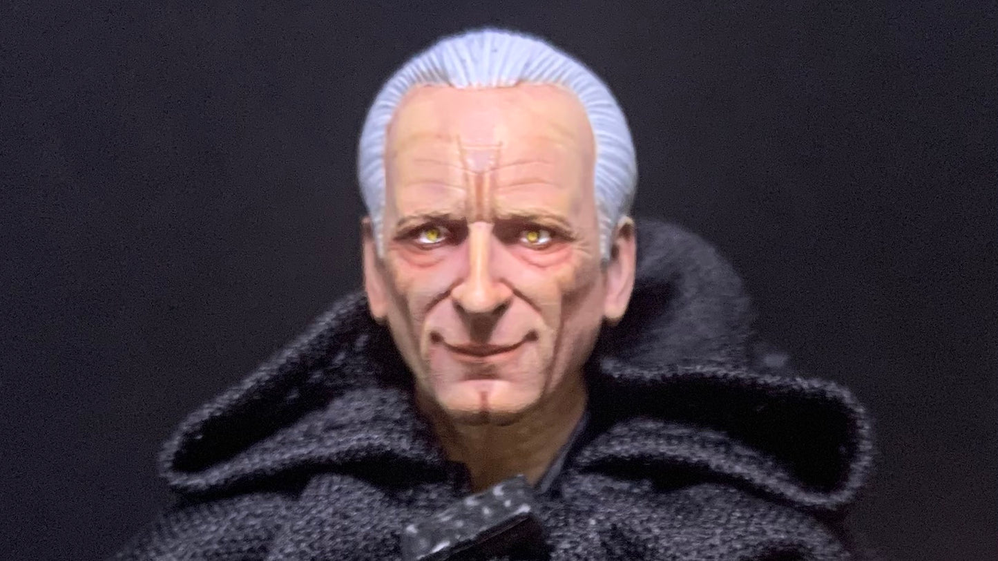 Senator Sheev Palpatine Head Sculpt
