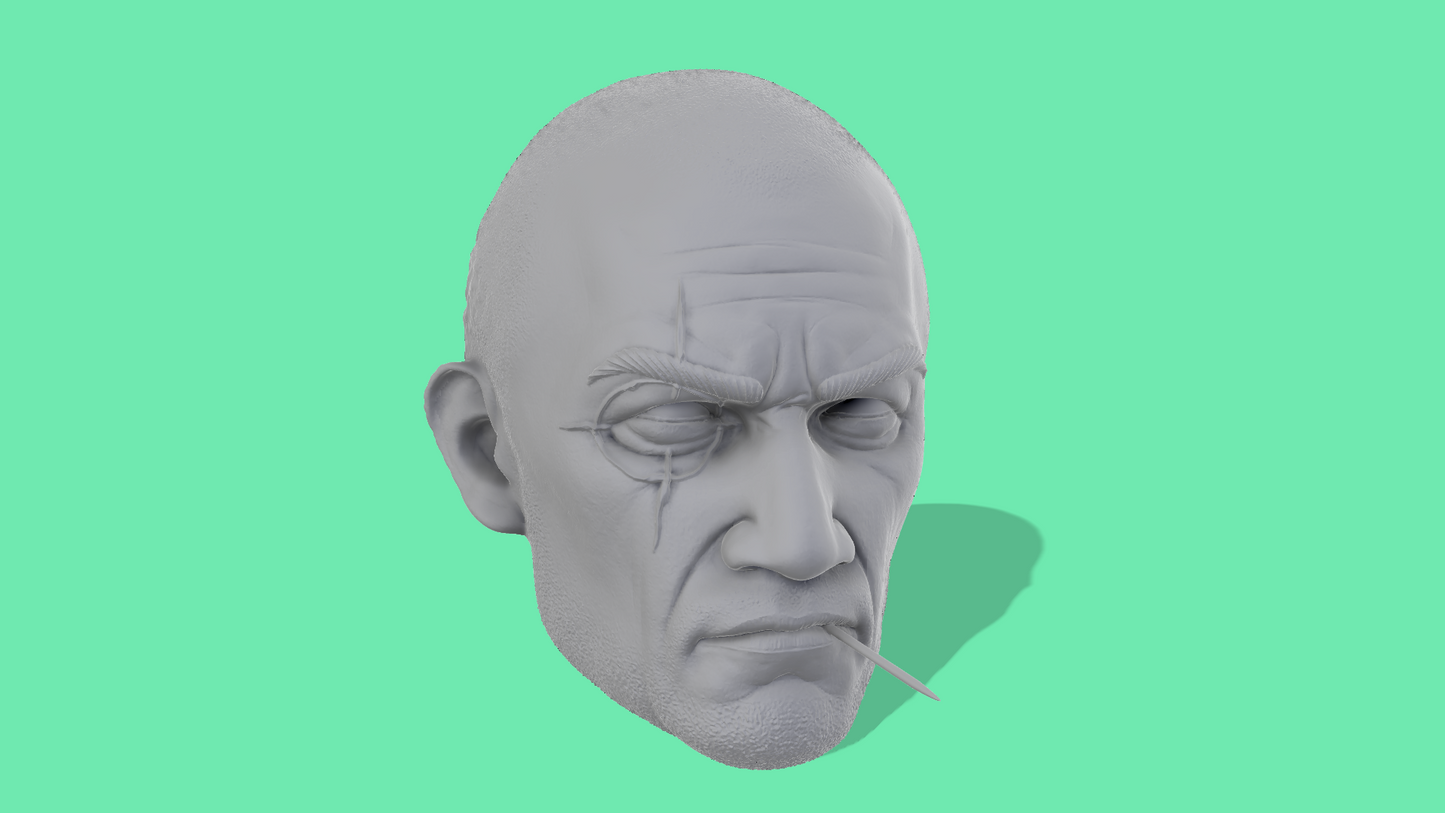Crosshair Head Sculpt