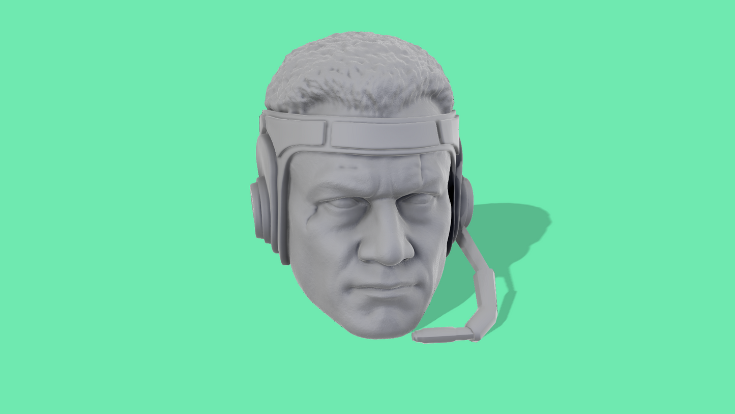 Jango Pilot Head Sculpt