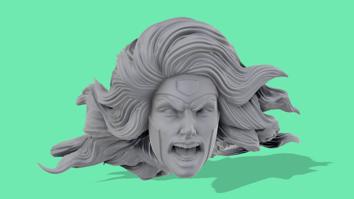 Jean Grey Head Sculpts