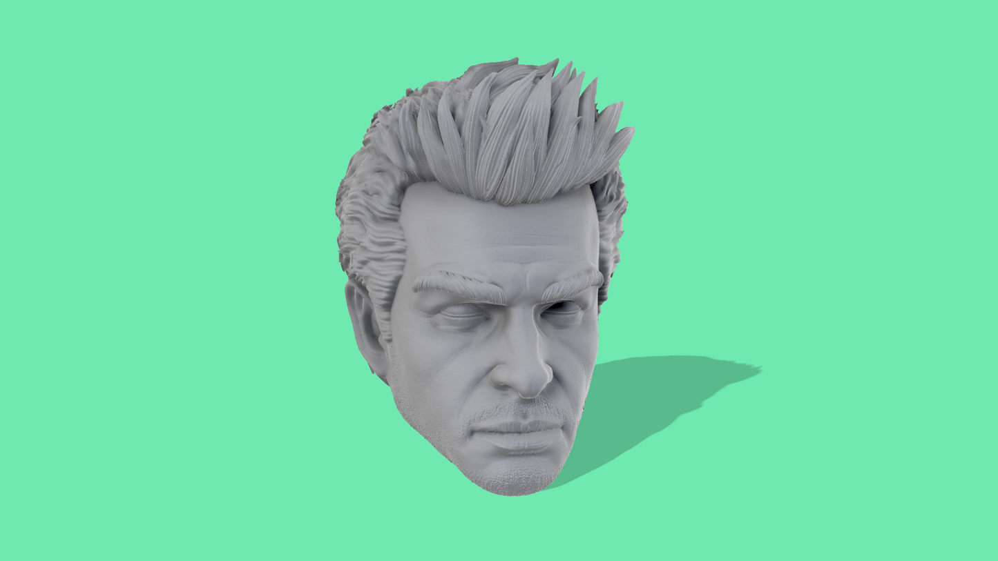 Peter Andrew Head Sculpts