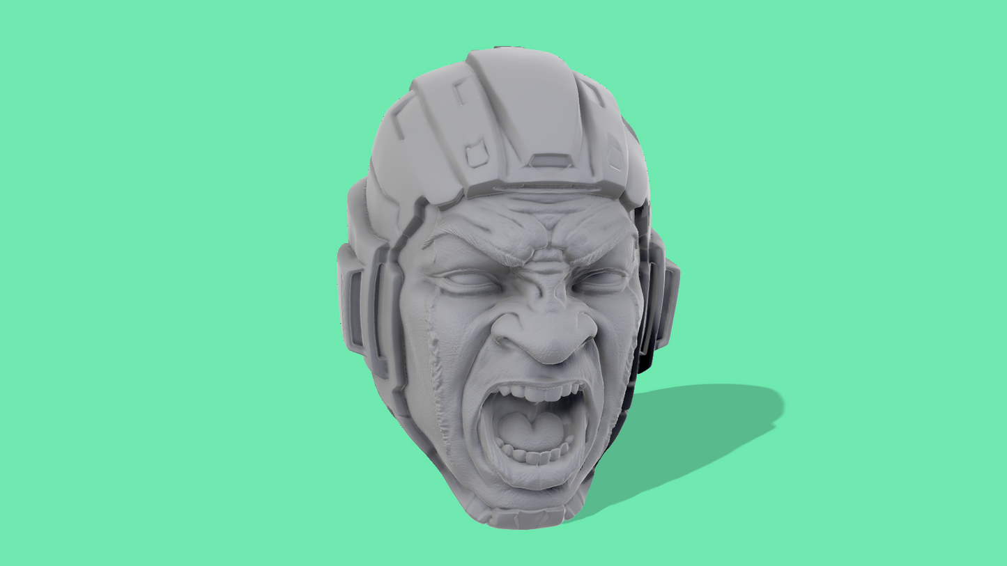 Kang Head Sculpts Orobus