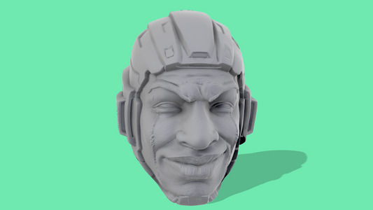 Kang With Helmet Head Sculpts