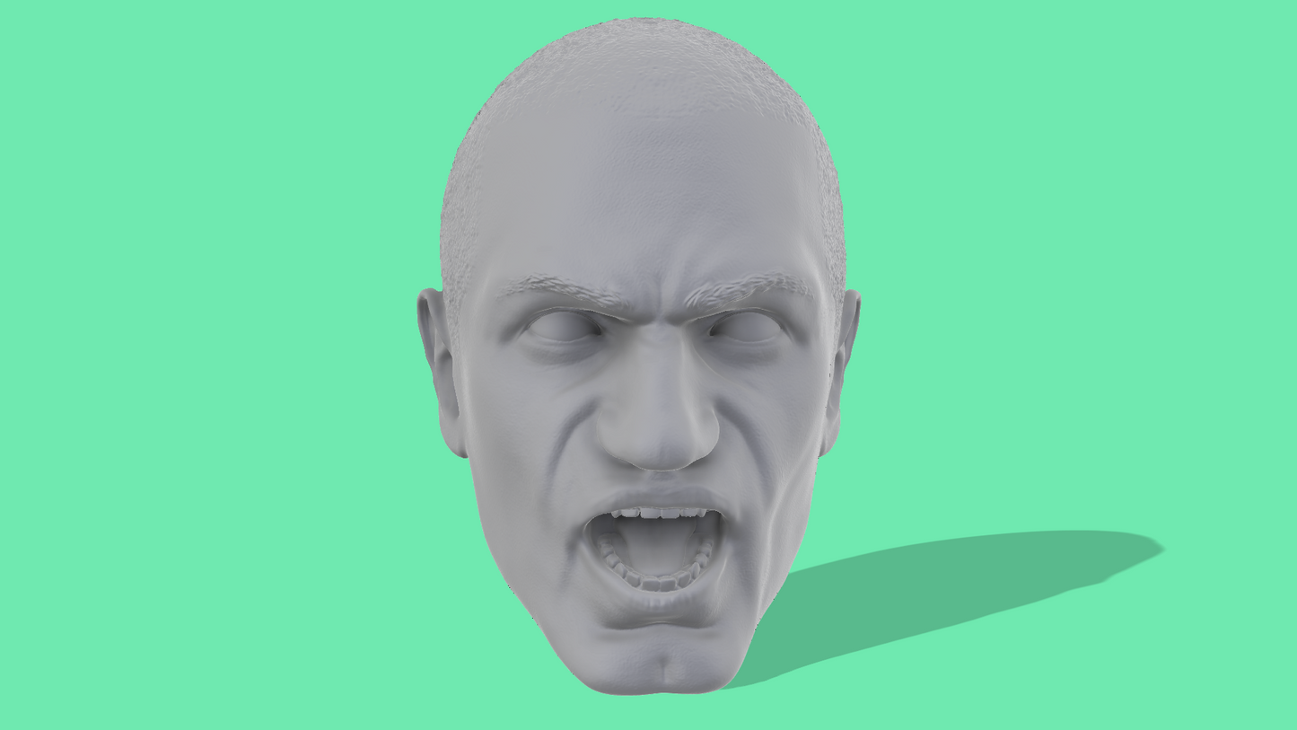 StarKiller Galen Marek Head Sculpts