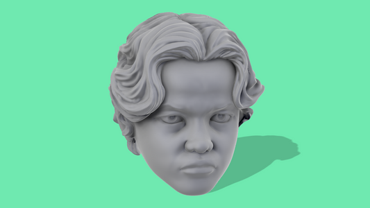 Young Boba Head Sculpt