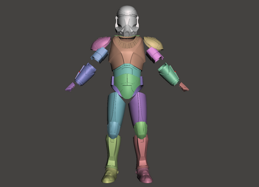 Animated Clone Commando
